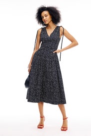 Clayton Dress in Printed Poplin by Proenza Schouler White Label