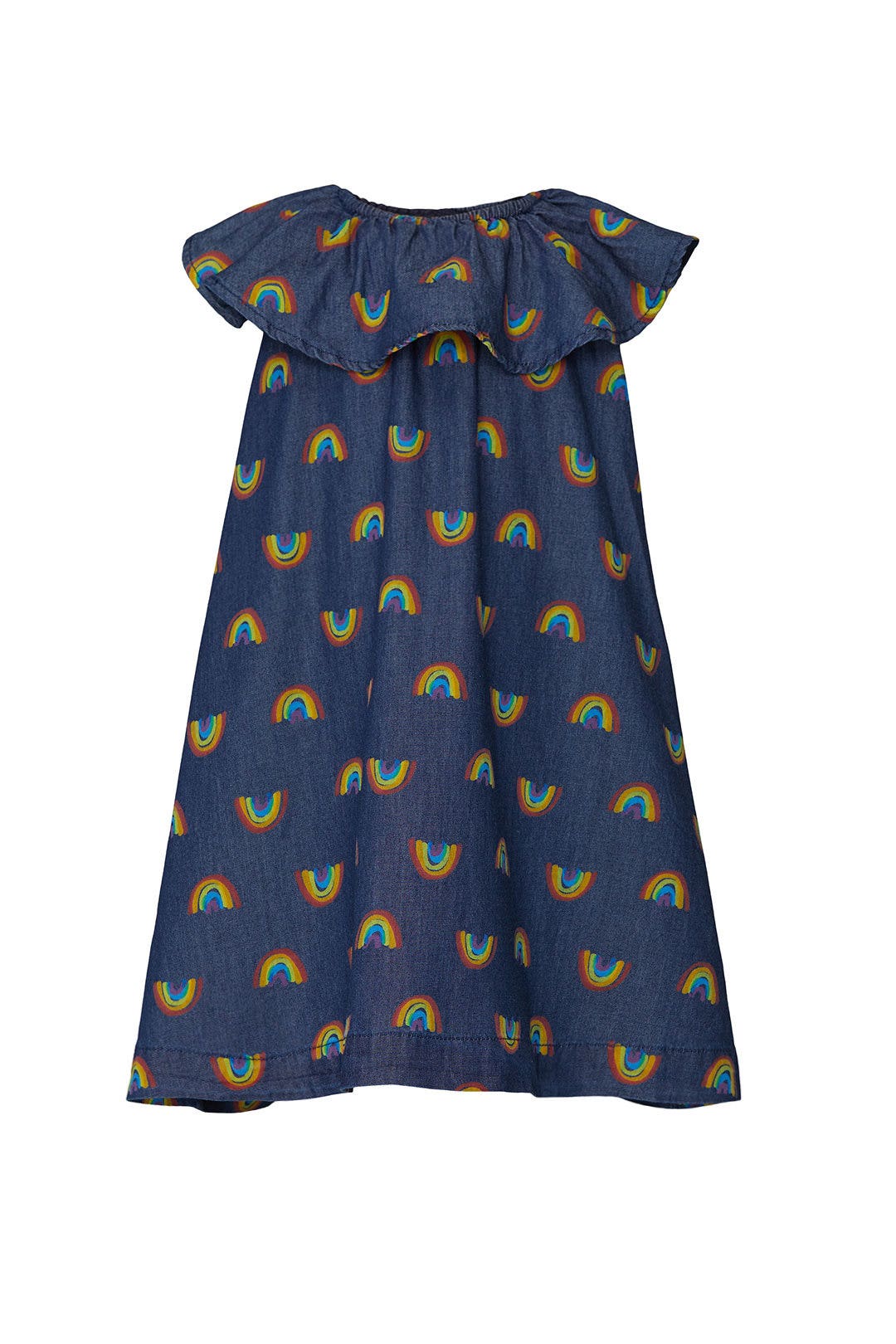 Kids Rainbow Print Dress by Stella McCartney Kids 0
