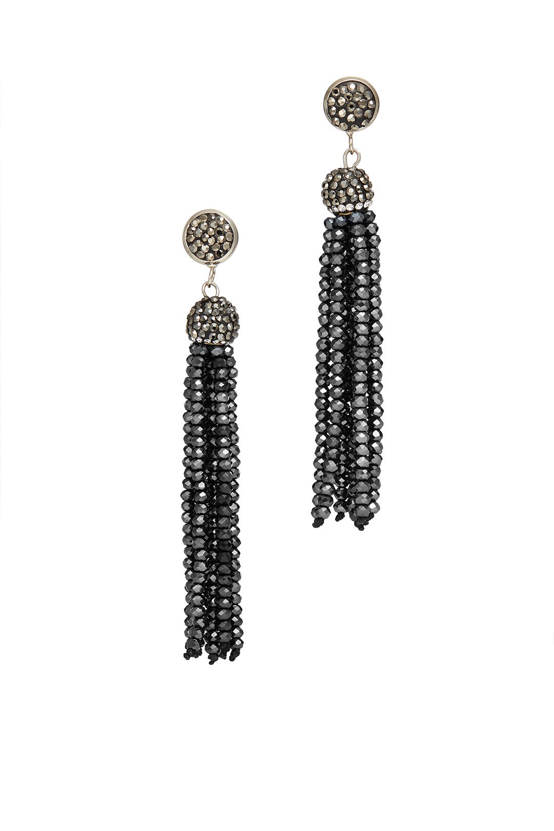 Studded Tassel Earrings by Turkish Delight 1