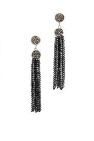 Studded Tassel Earrings by Turkish Delight