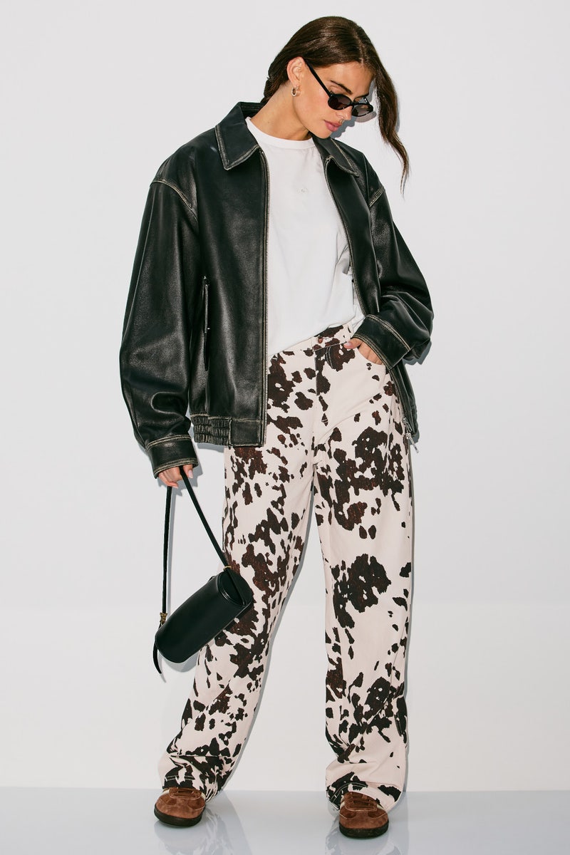 Twill Pant In Pony Hair by Terez - Photo 0