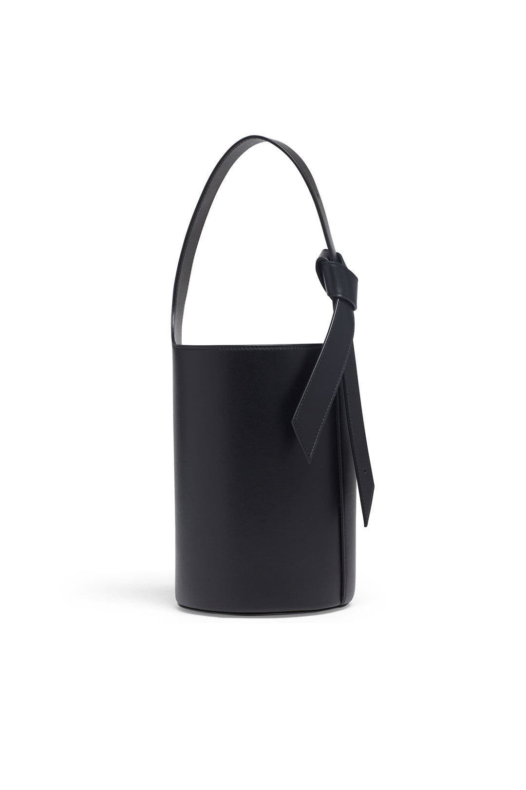 Black Lily Mini Bucket Bag by GIAQUINTO 0