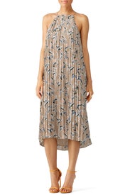 Floral Pleated Dress by J.O.A.