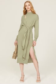 Hope Wrap Dress by SIMKHAI