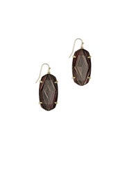 Gold Brown Esme Earrings by Kendra Scott