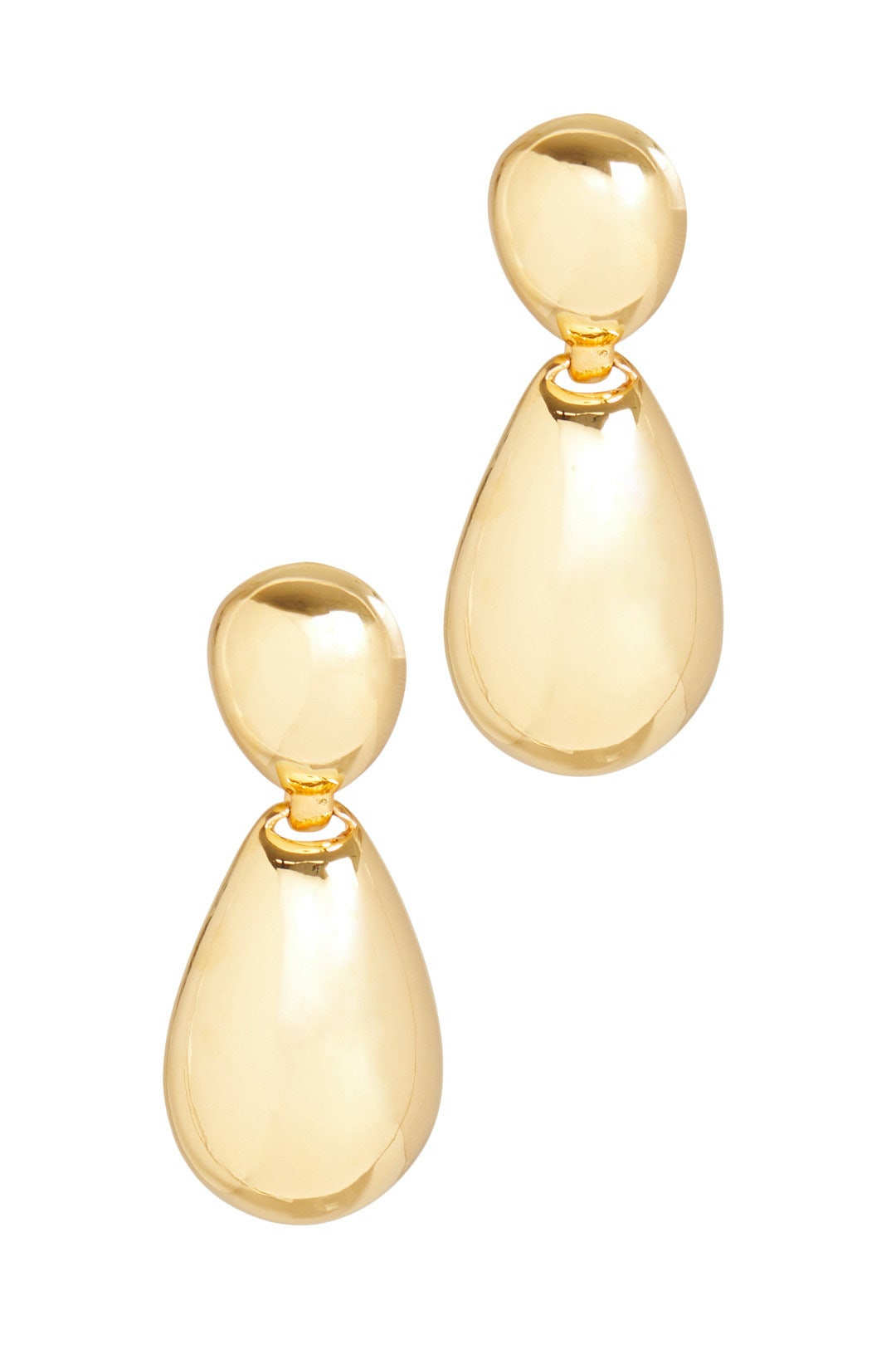 Gold Drop Earring by Kenneth Jay Lane 1