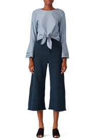 Chambray Talcott Top by LIKELY