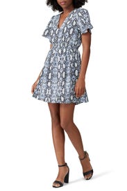 Animal Print Hourglass Dress by Slate & Willow