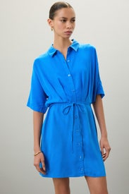 Tie Waist Mini Shirt Dress by Thakoon x RTR