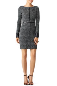 Leather Line Speckled Dress by Bailey 44