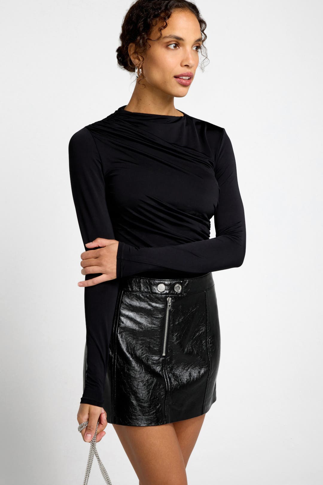 Button Front Midi Skirt by Moschino Jeans | Rent the Runway