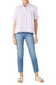 Lilac Heather Top by Hunter Bell