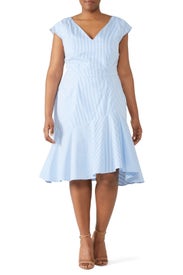 Poplin Ruffle Sheath by Jason Wu x ELOQUII