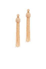 Bead Tassel Earrings by Kenneth Jay Lane