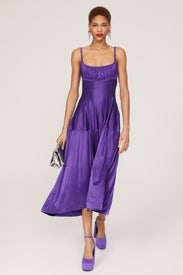 Purple Cocktail Dress by Rabanne