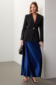 Satin Maxi Skirt by Polo Ralph Lauren