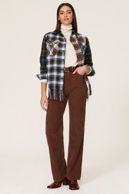 Fringed Plaid Shirt by Polo Ralph Lauren