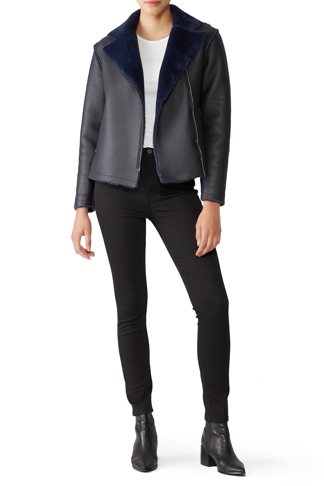 Faux Dark Waves Jacket by somedays lovin 0