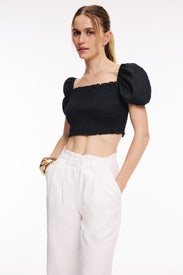 Black Corrina Top by Solid & Striped