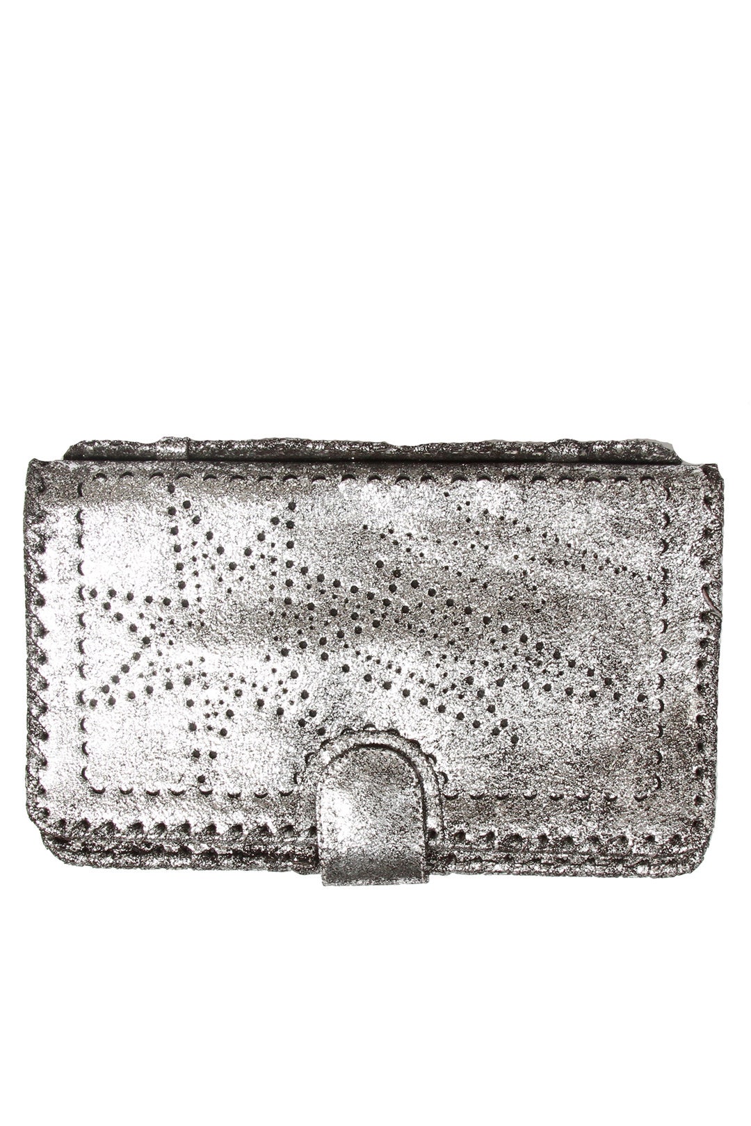 Silver Starburst Clutch by Cleobella Handbags 0