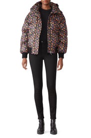Winter Blossom Puffer Jacket by The Kooples