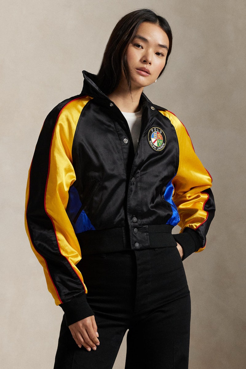 Satin Bomber Jacket by Polo Ralph Lauren - Photo 0