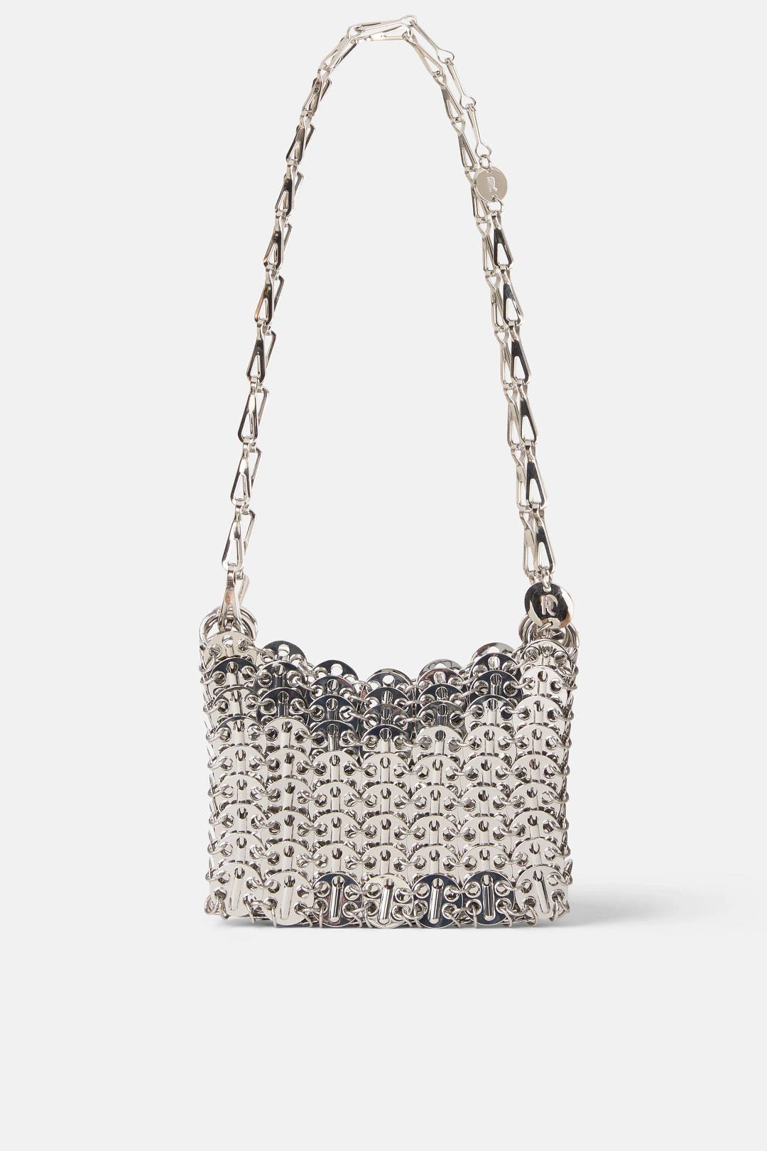Silver Chain Purse by Rabanne Accessories | Rent the Runway