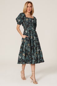 Printed Iliana Dress by Ulla Johnson