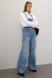 Classic Wide Leg Overalls by WRANGLER