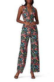 Floral Print Jumpsuit by Aidan AIDAN MATTOX