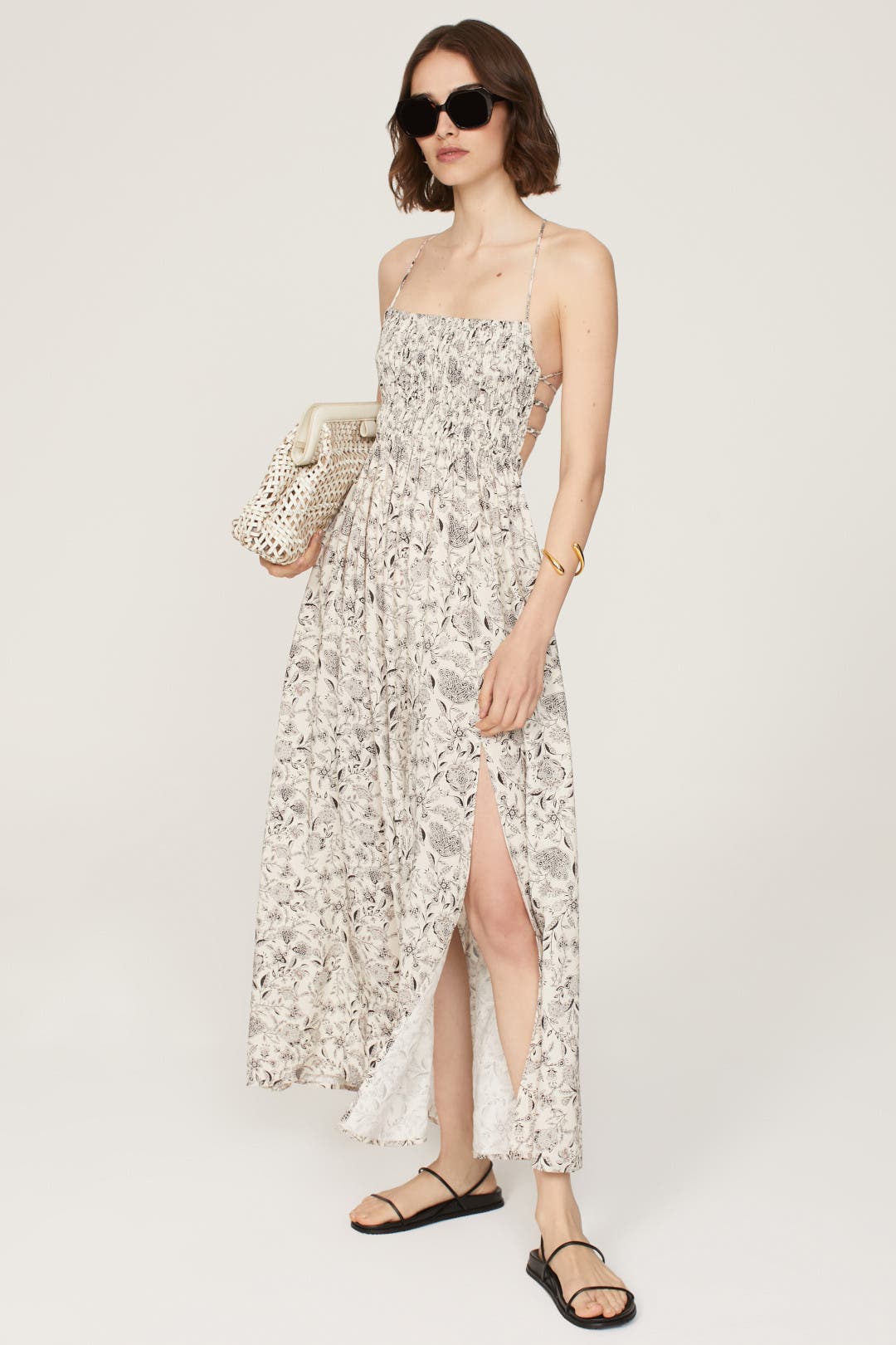 Gingham Seersucker Dress by Proenza Schouler White Label | Rent