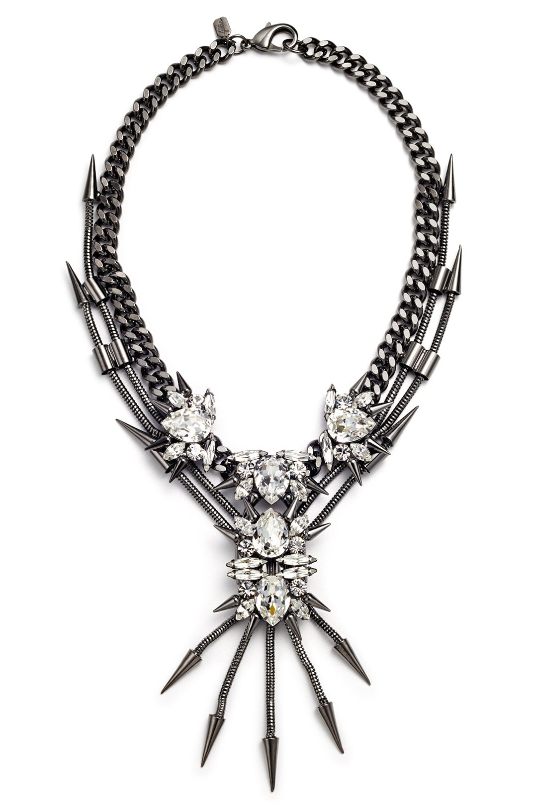 Metal Storm Necklace by Fallon Accessories