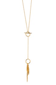 Gold Nora Toggle Necklace by Gorjana Accessories