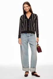 Neutral Stitch Cardigan by Jason Wu x RTR