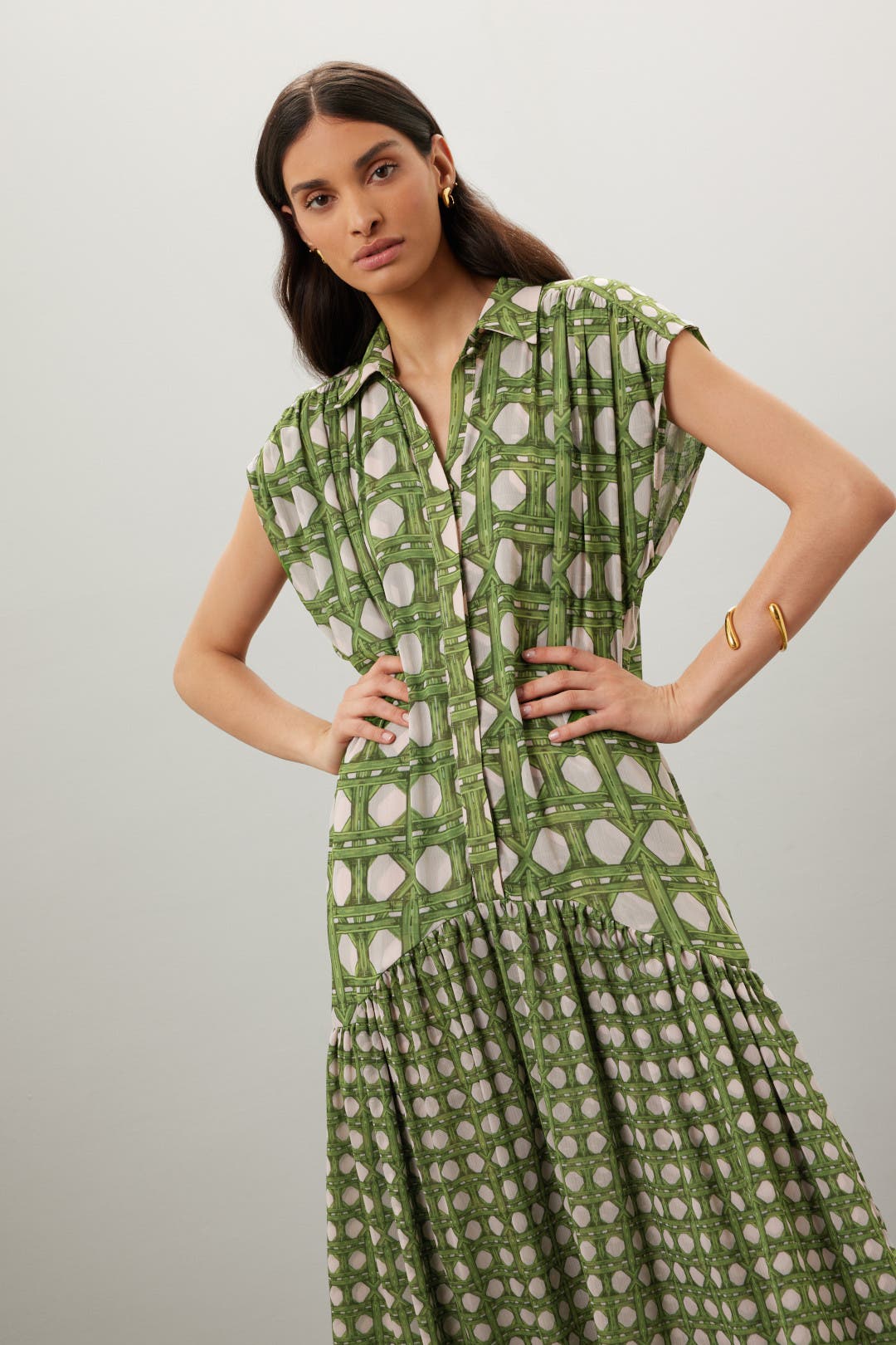 【ANDMARY】Laura tiered dress ANDMARY】Laura tiered dress