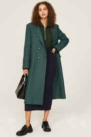 Double Breasted Coat by Something Navy