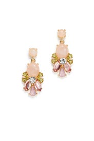 Multi Crystal Drop Earrings by Slate & Willow Accessories