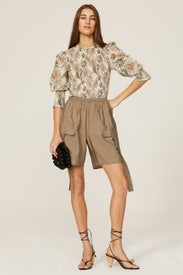 Kali Smocked Top by Veronica Beard