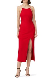 Red Magnifique Dress by Bec & Bridge