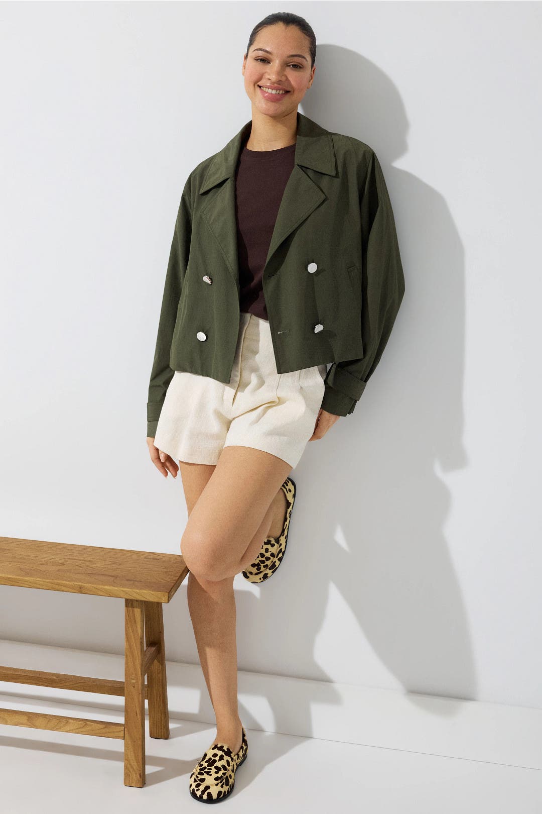 Renata Poplin Trench Jacket by Derek Lam 10 Crosby | Rent the Runway