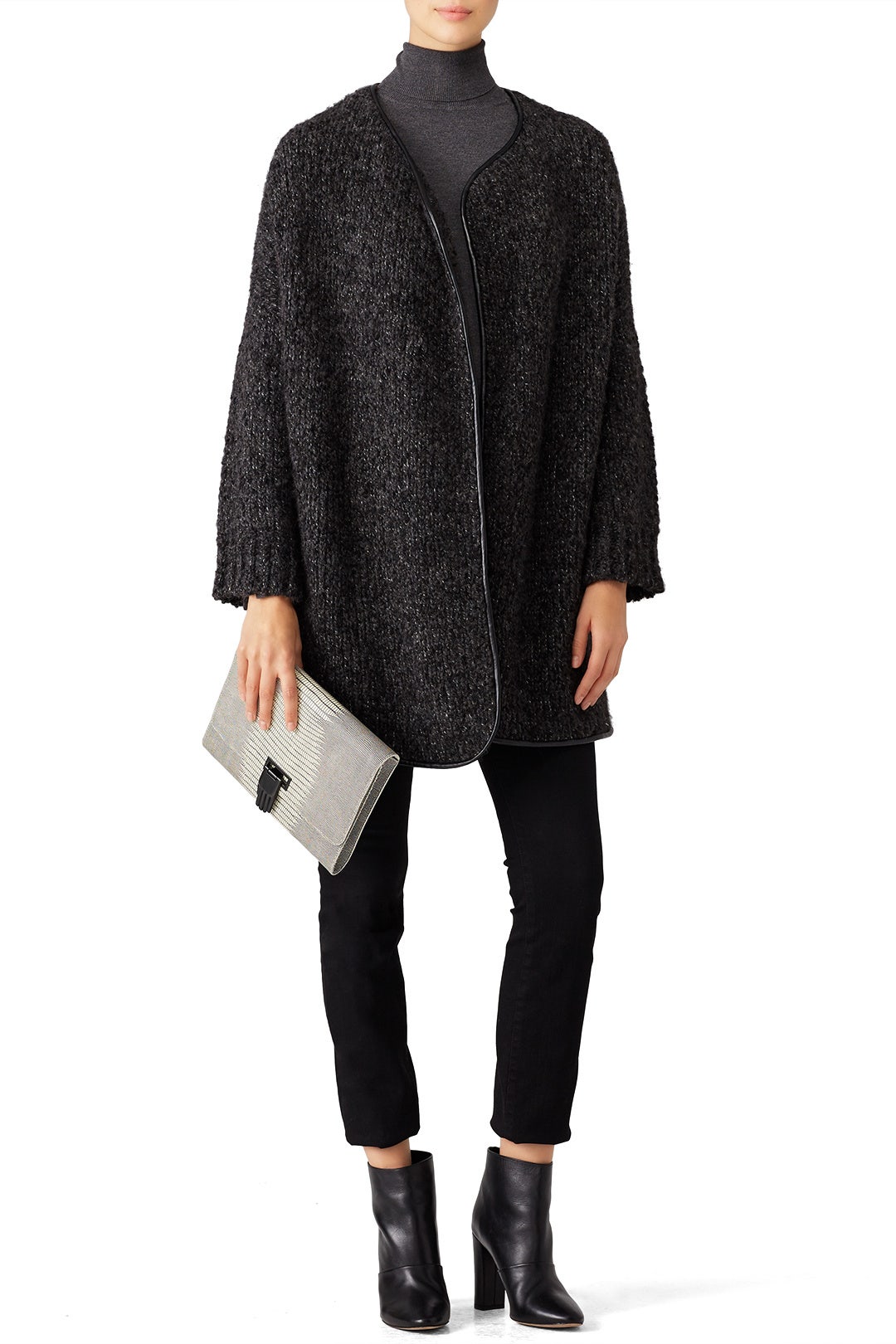 Dark Grey Misae Sweater by Joie 0