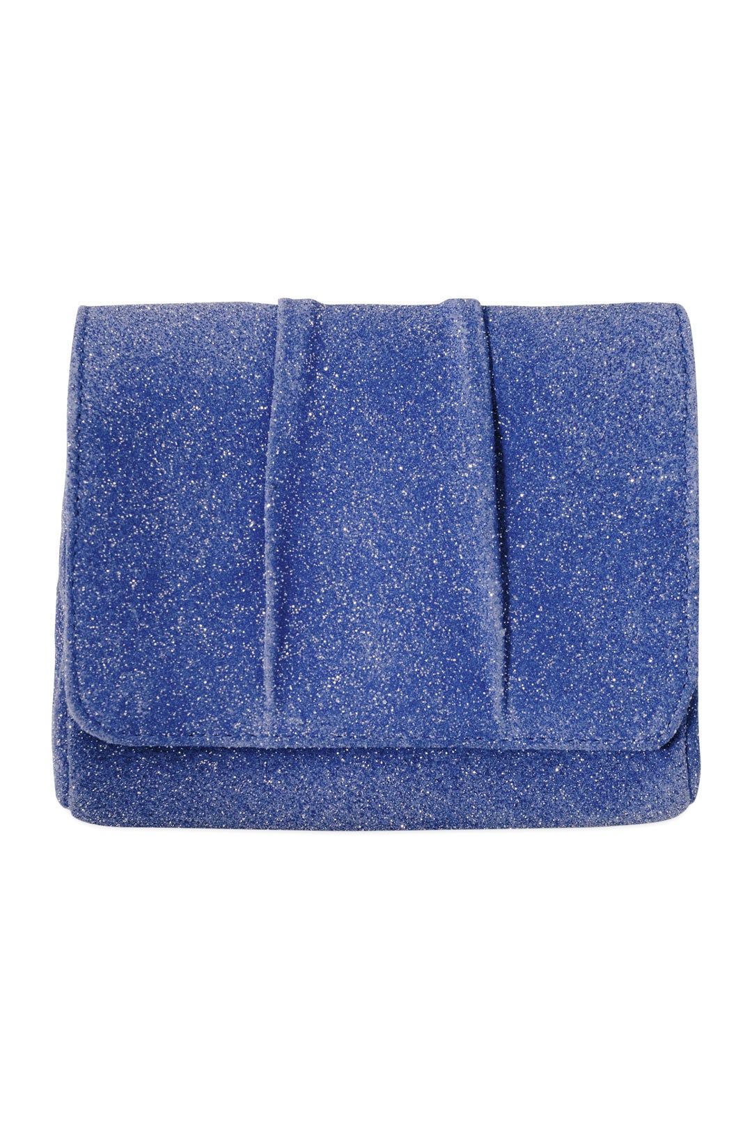Blue Mini Caroline Clutch by Lauren Merkin