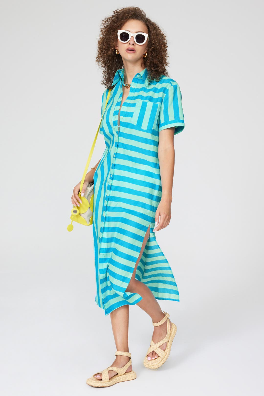 Oxford Tunic Maxi by Solid & Striped | Rent the Runway