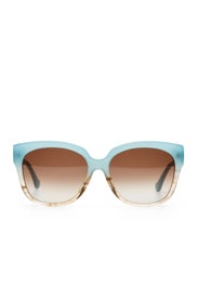 Aquamarine Smoke Sunglasses by Balenciaga