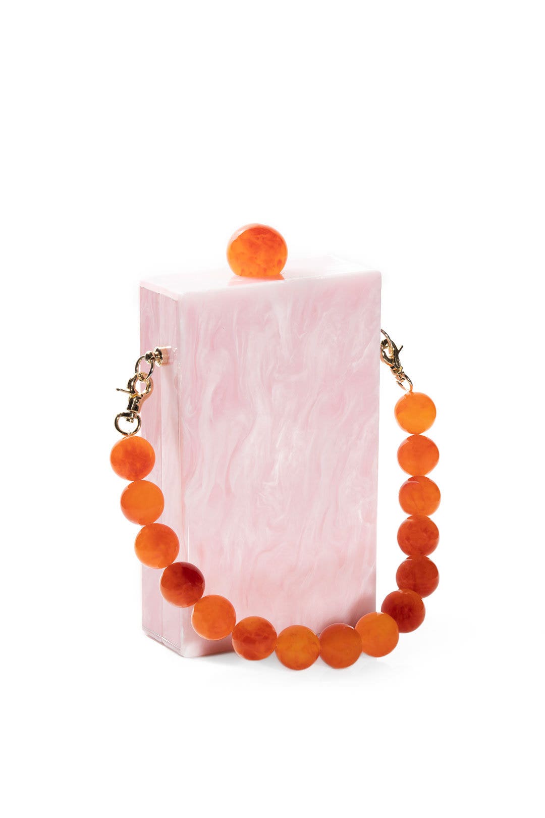 Rose Quartz Evening Bag by Lele Sadoughi