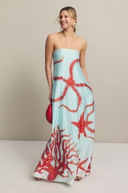 Ursa Strapless Maxi Dress by Muma World