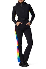 Black Rainbow Ski Suit by Perfect Moment