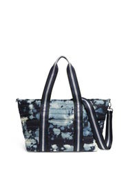 Denim Tie Dye Wingman Bag by Think Royln