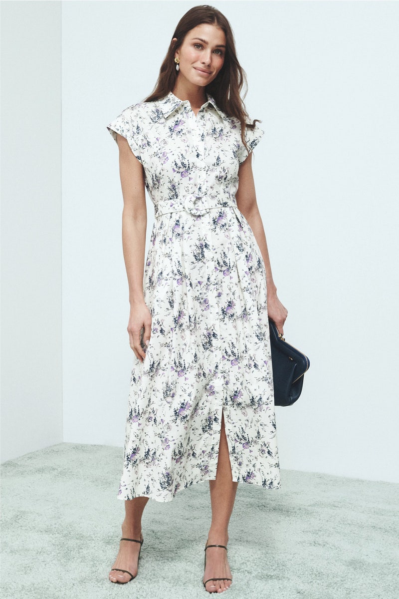 Poplin Belted Shirt Dress by Adam Lippes x RTR - Photo 0