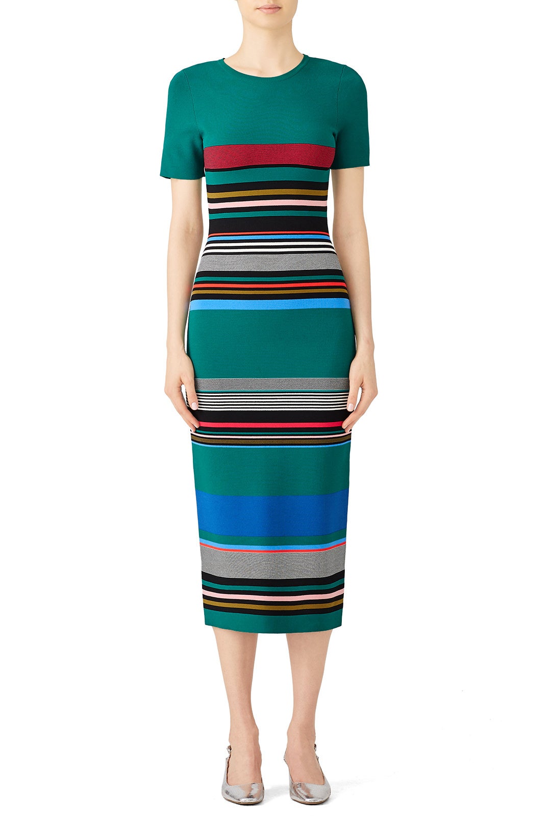 Striped Sweater Dress by Diane von Furstenberg 0